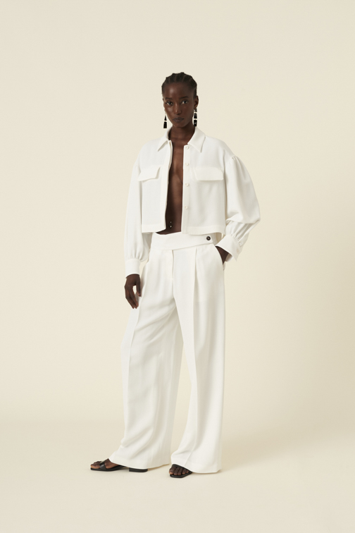 maison cogo ss2024 white summer outfit