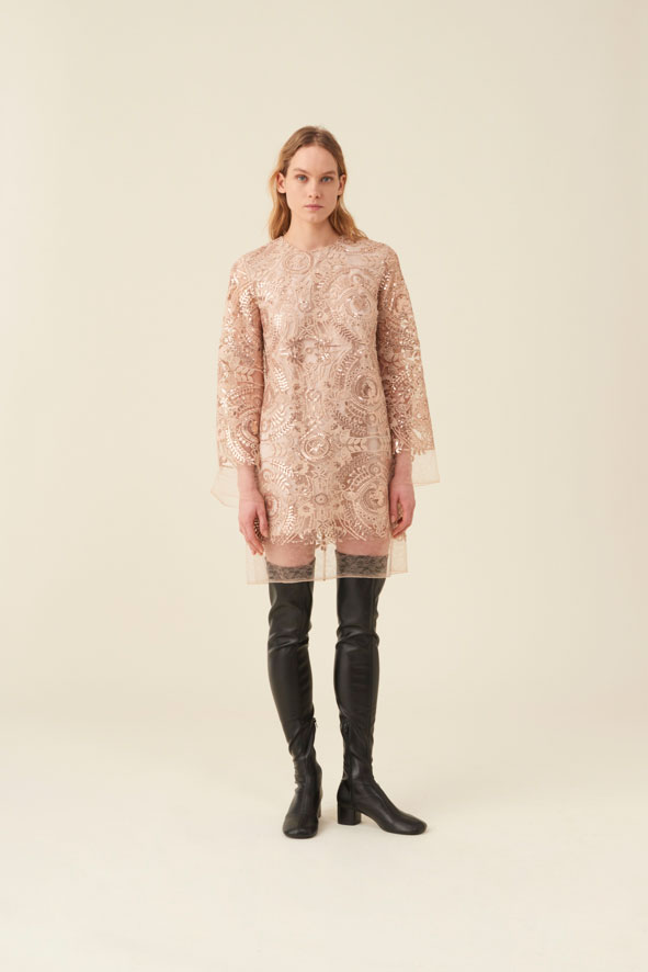 co.go fall winter 2023-2024 lacie mini dress