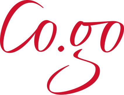 logo maison cogo red