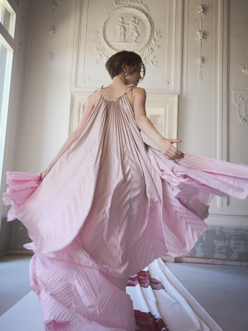 spring summer 25 collection pink dress