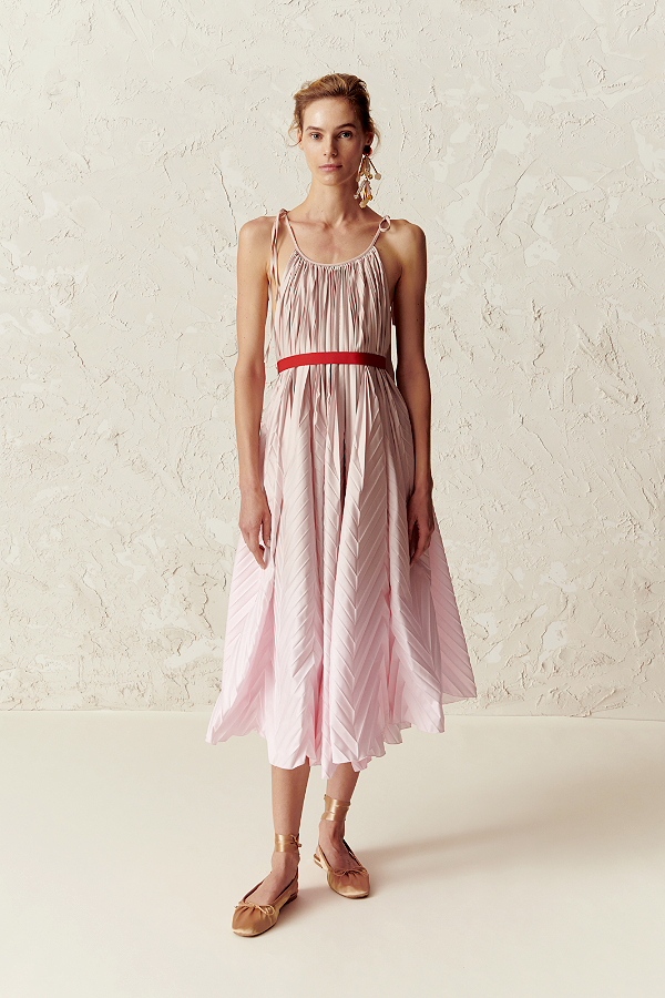 pink dress spring summer 2025