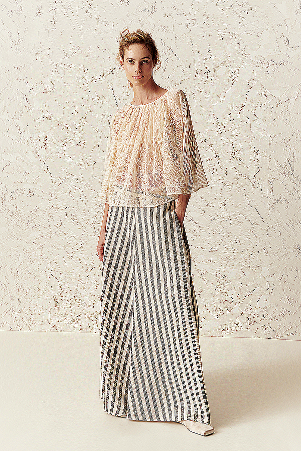 stripes and white for spring summer 2025