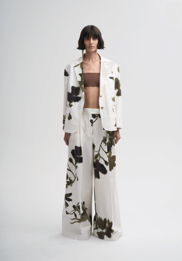 white and green woman look