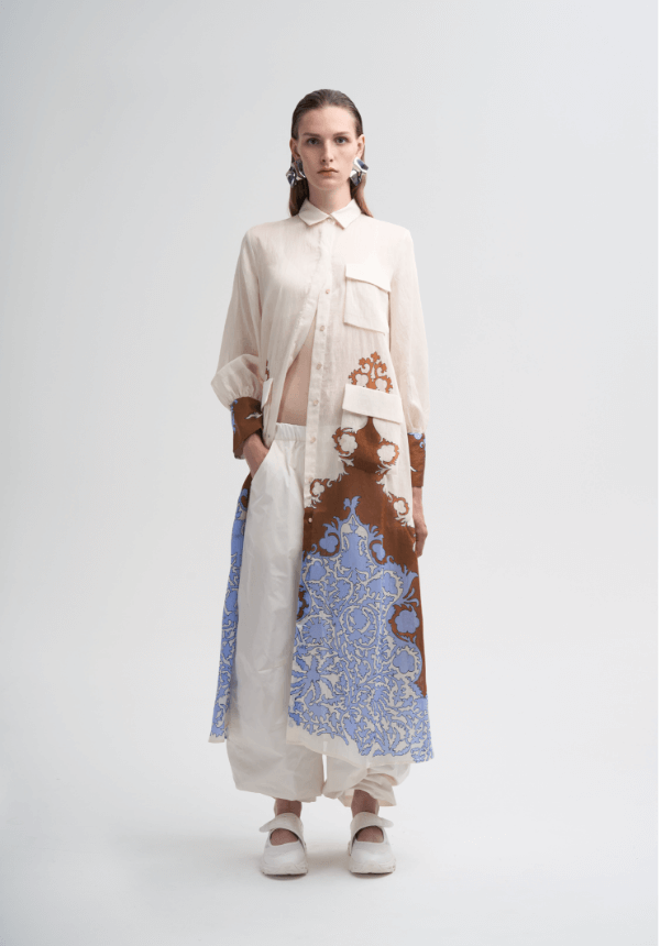 womenswear layered look