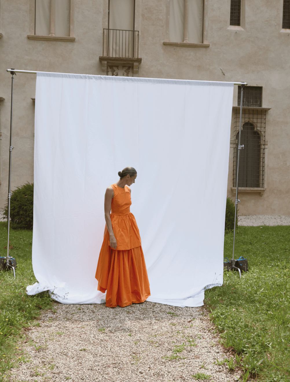 cogo spring summer 2026 orange dress