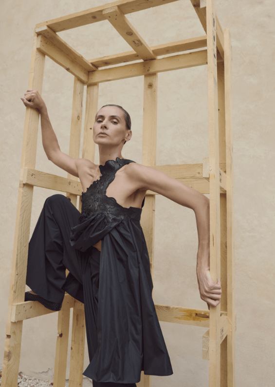 spring summer 2026 fashion Collection dark outfit